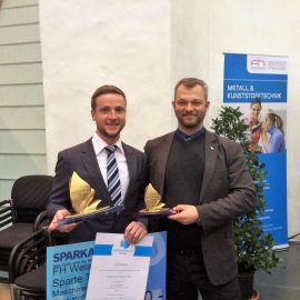Innovation Award für TCKT Masterarbeit