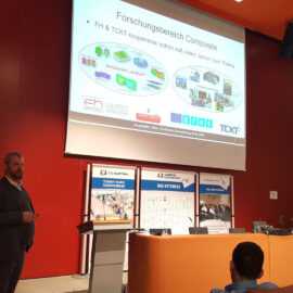 Composites on stage…